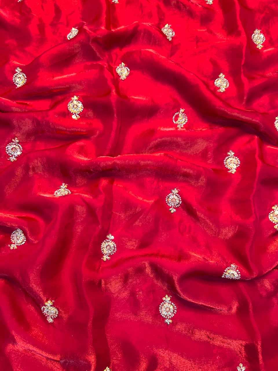 Satin Designer Saree