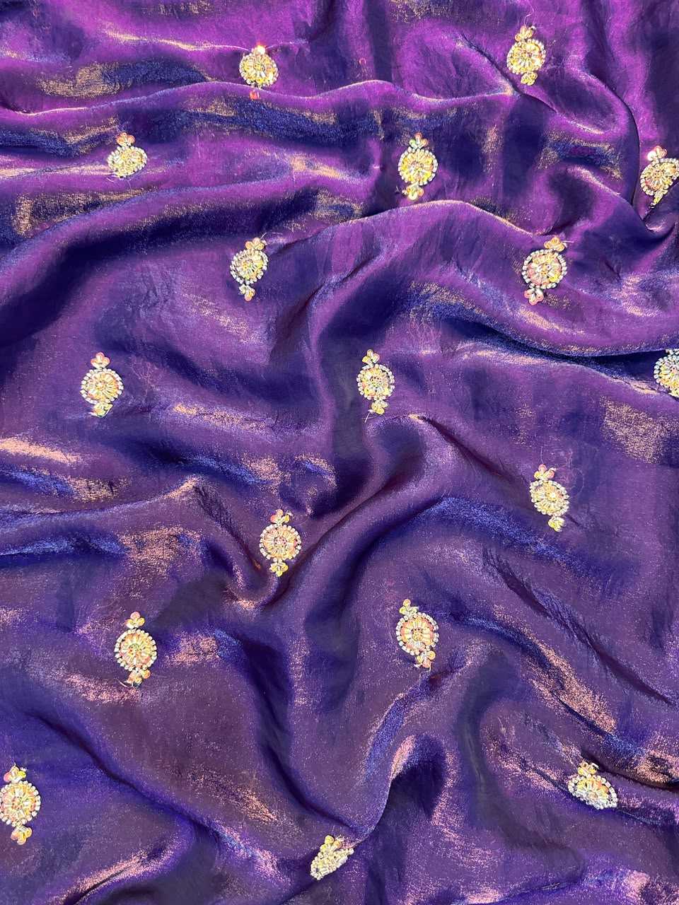 Satin Designer Saree