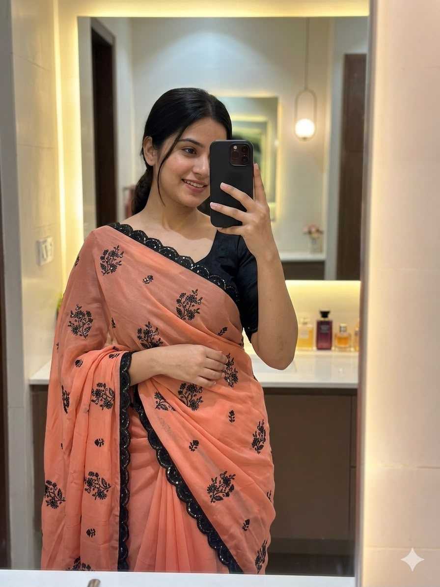 Georgette Saree