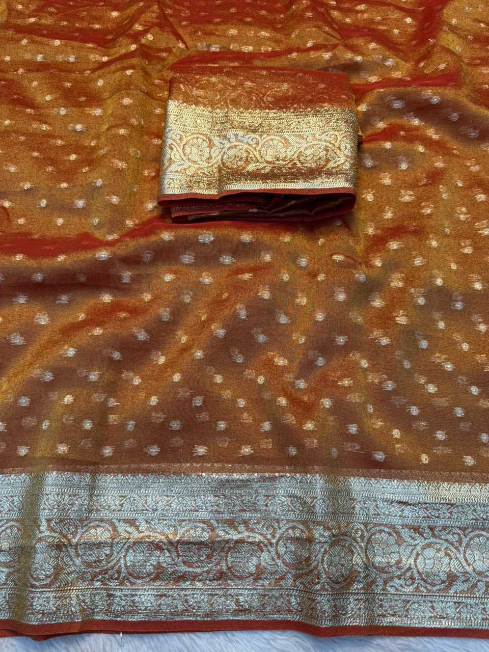 Eshani Tissue Silk Soft Saree
