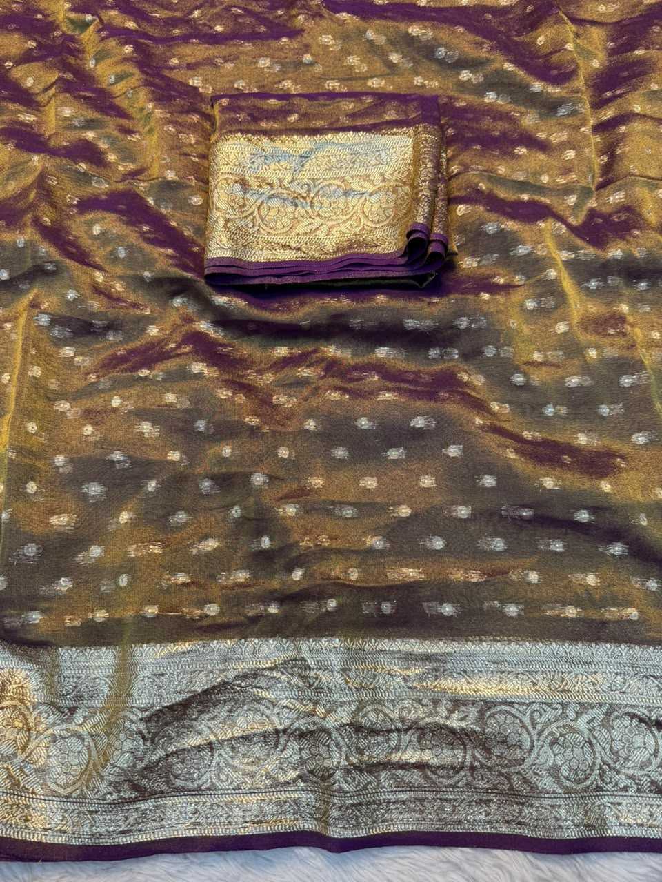 Eshani Tissue Silk Soft Saree