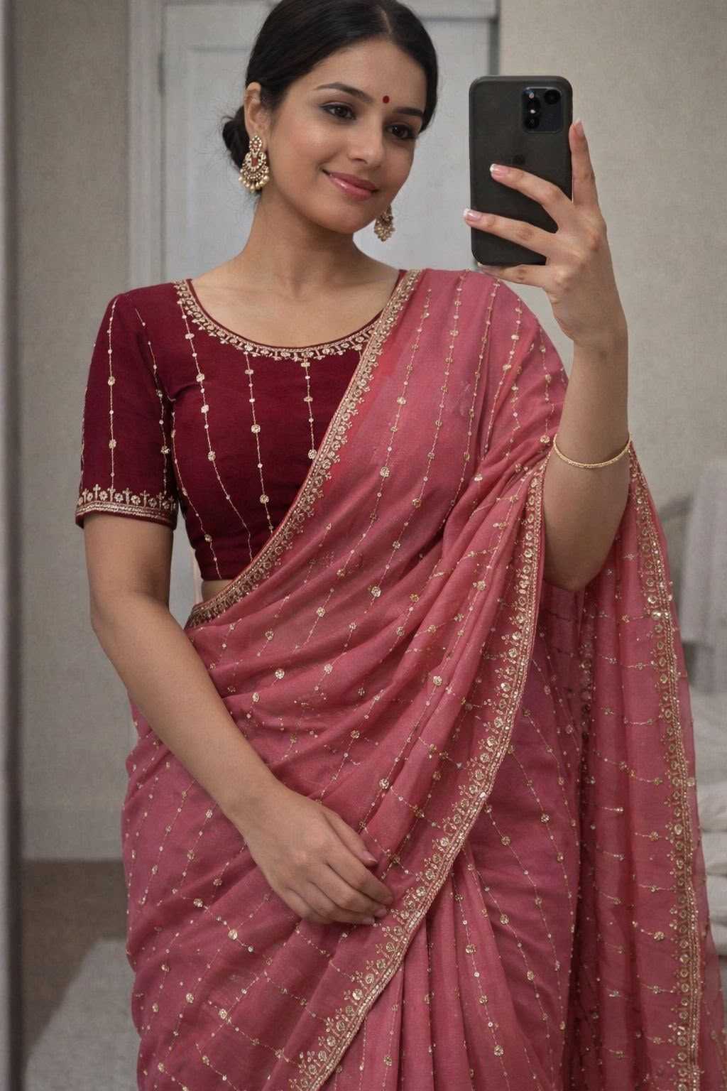 Georgette Designer Saree
