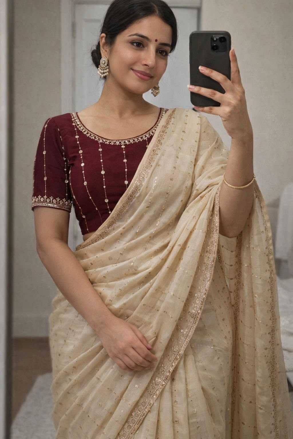 Georgette Designer Saree