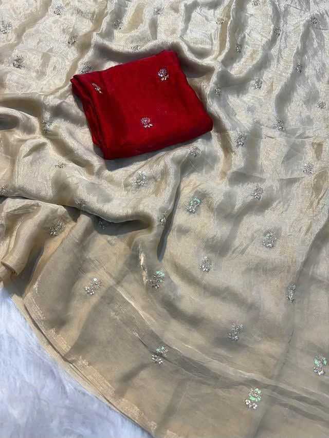 Falguni Satin Designer Saree