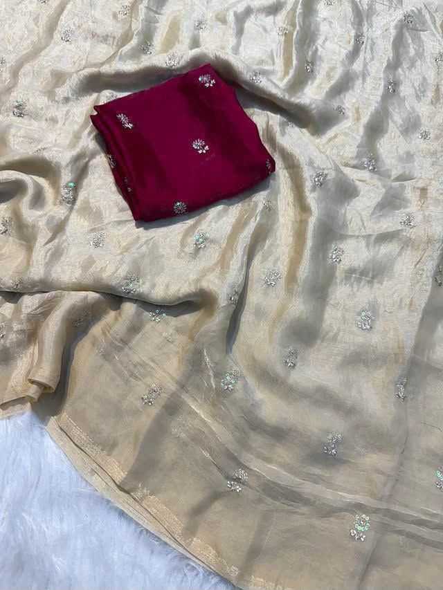 Falguni Satin Designer Saree