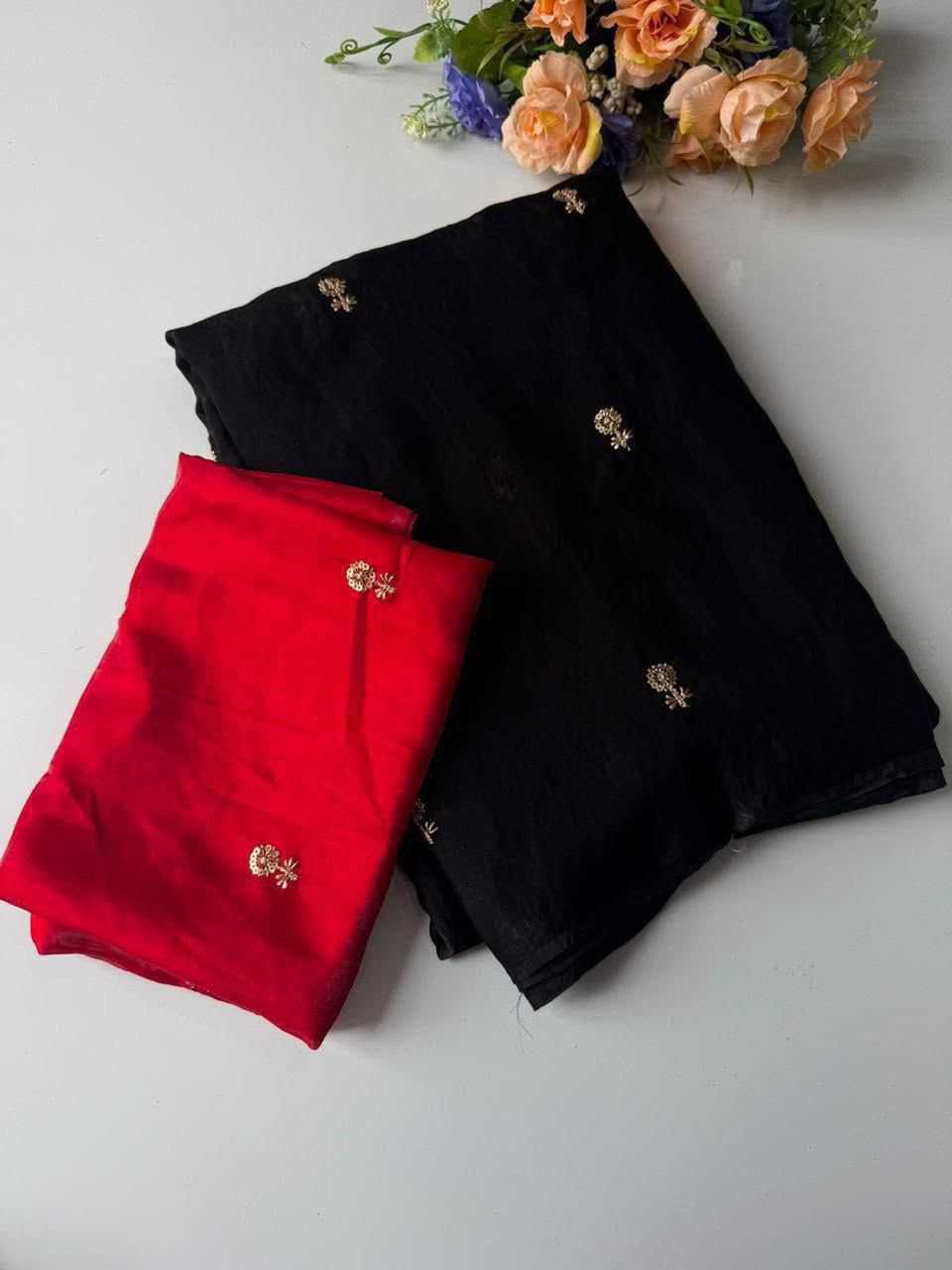 Falguni Satin Designer Saree
