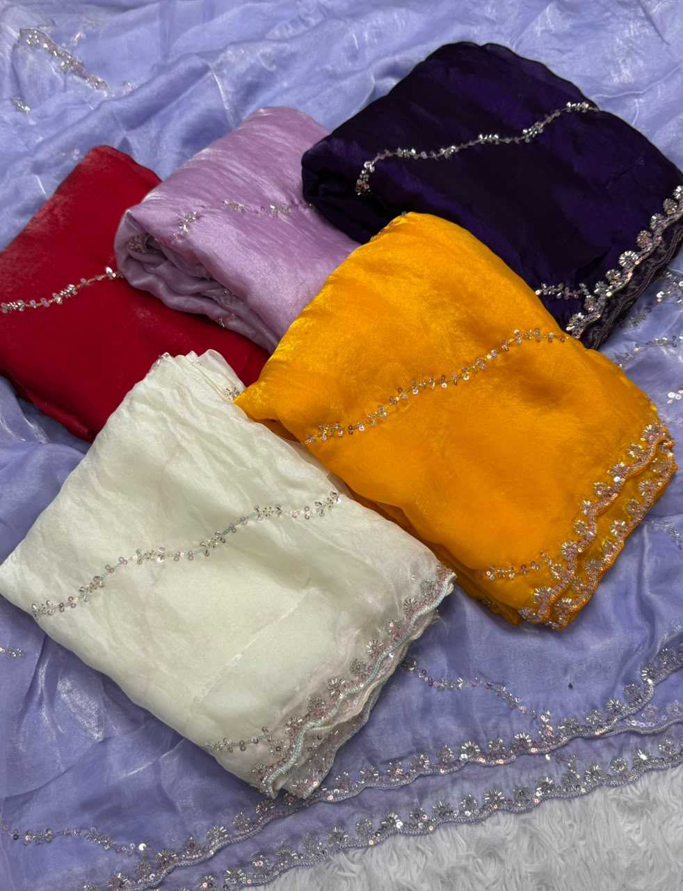 Falguni Satin Silk Soft Saree