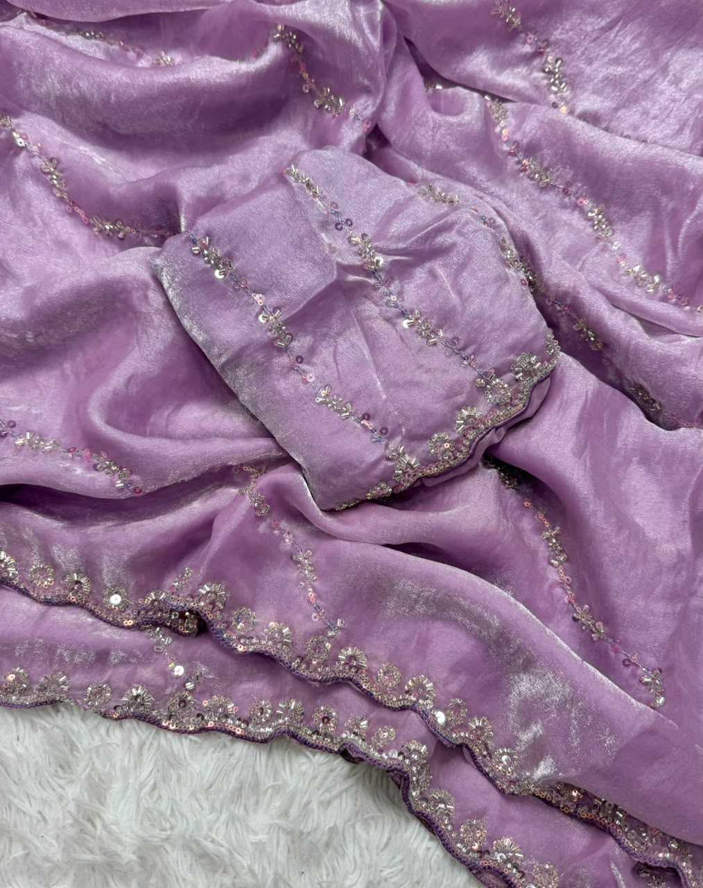 Falguni Satin Silk Soft Saree