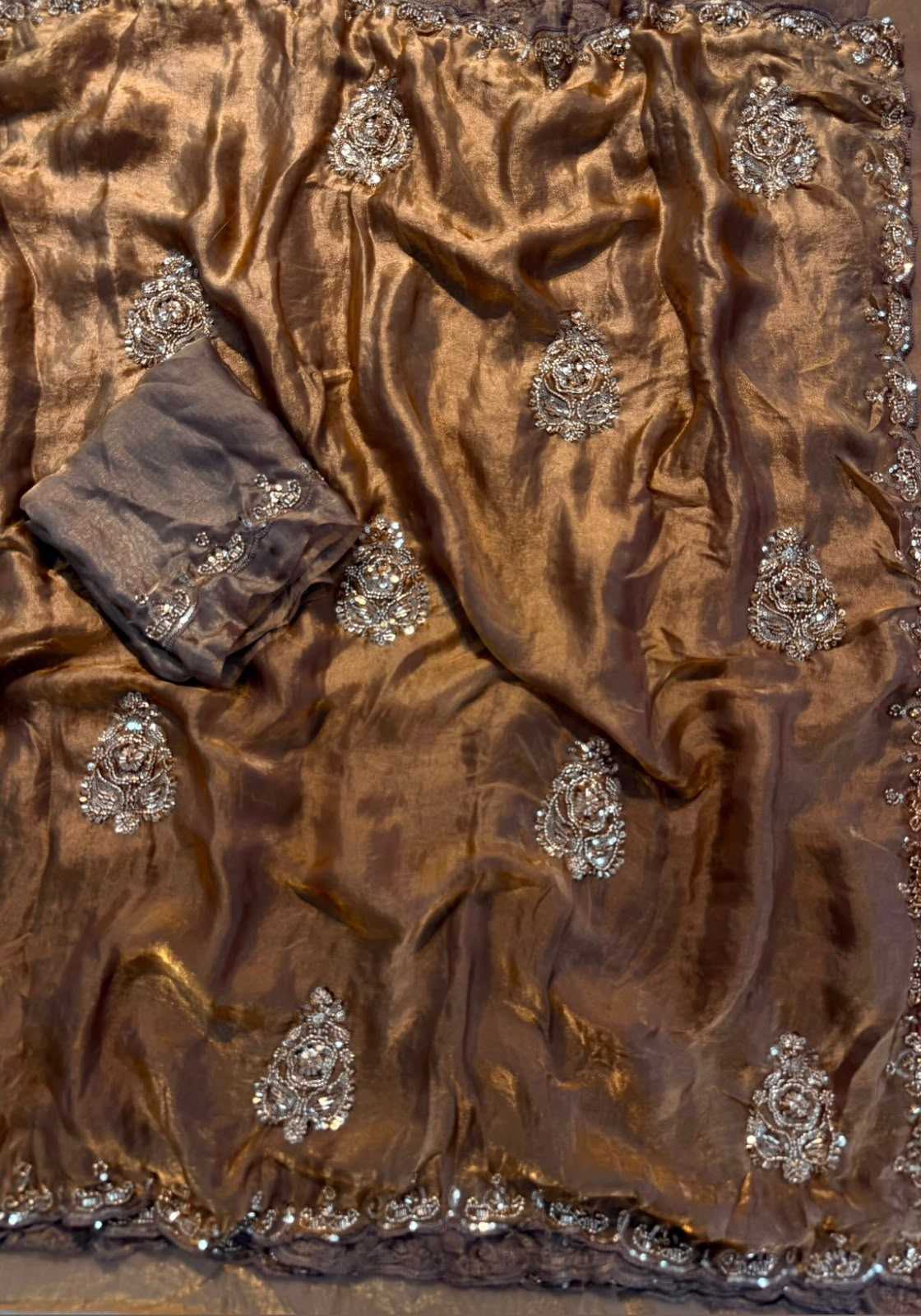Fancy Sequin Saree