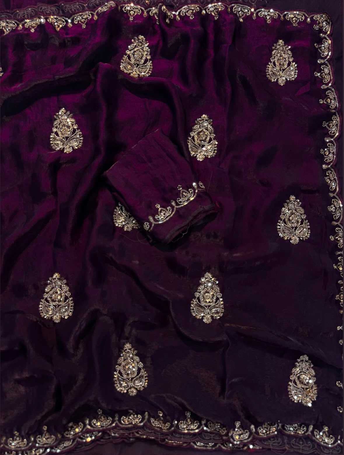 Fancy Sequin Saree