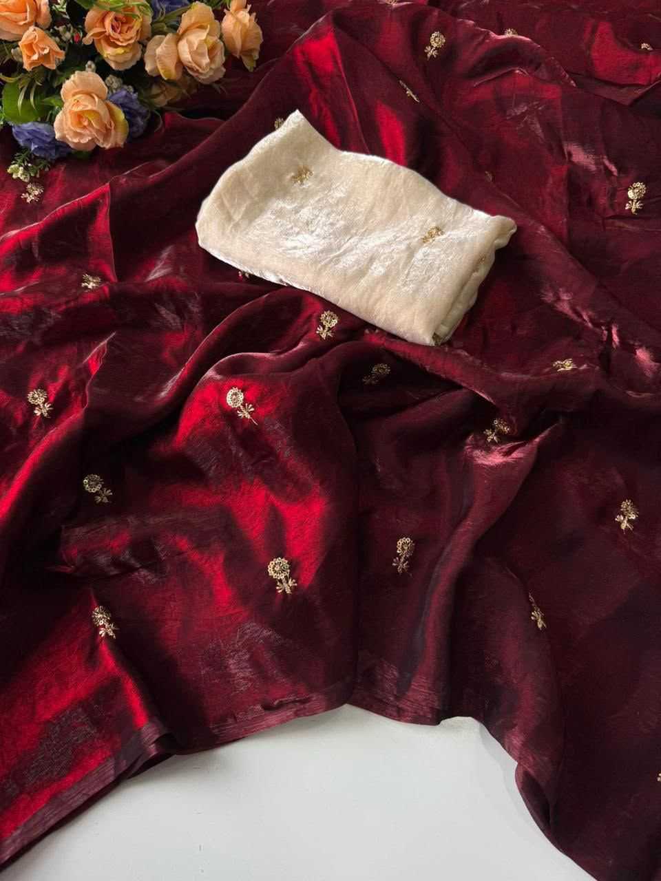 Space Silk Designer Saree