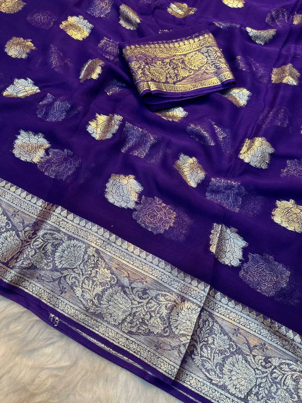Garima Premium Georgette Designer Saree