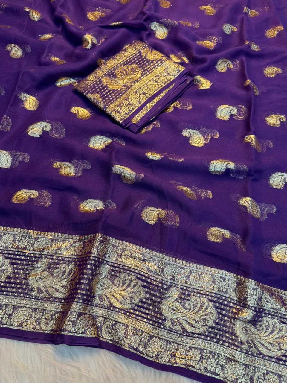 Georgette Designer Saree