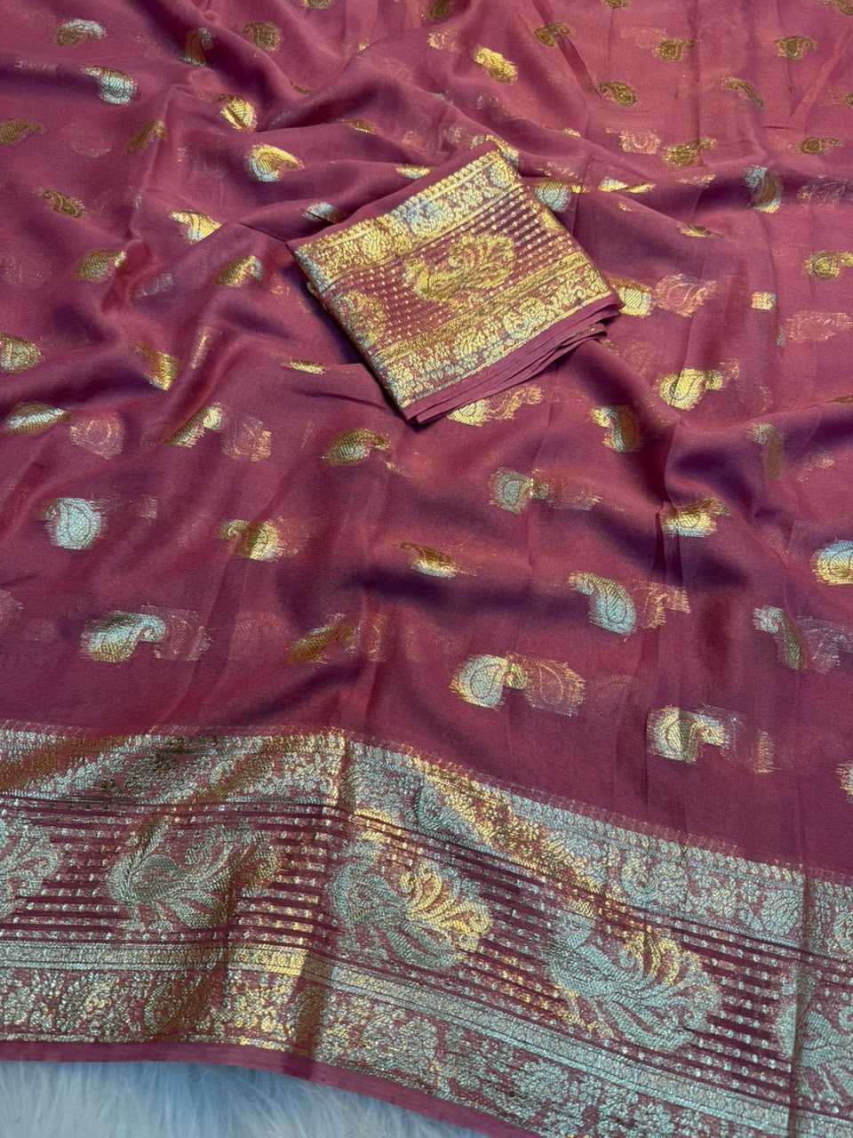 Georgette Designer Saree