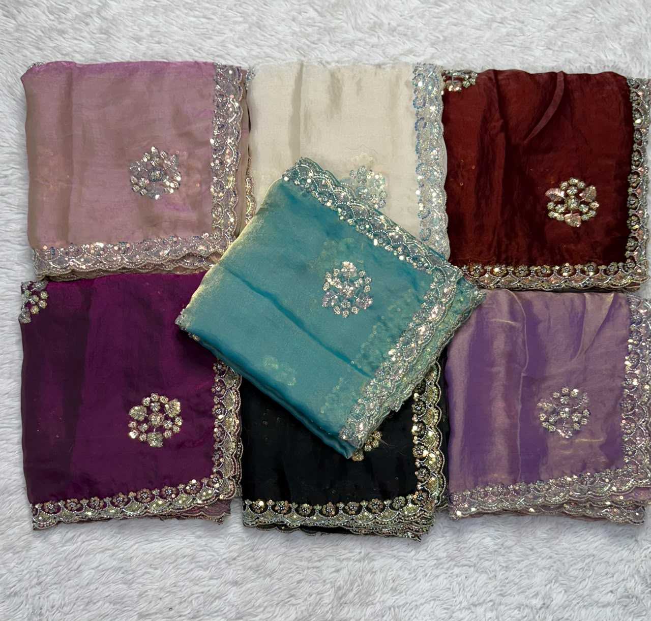 Fendy Sequin Saree