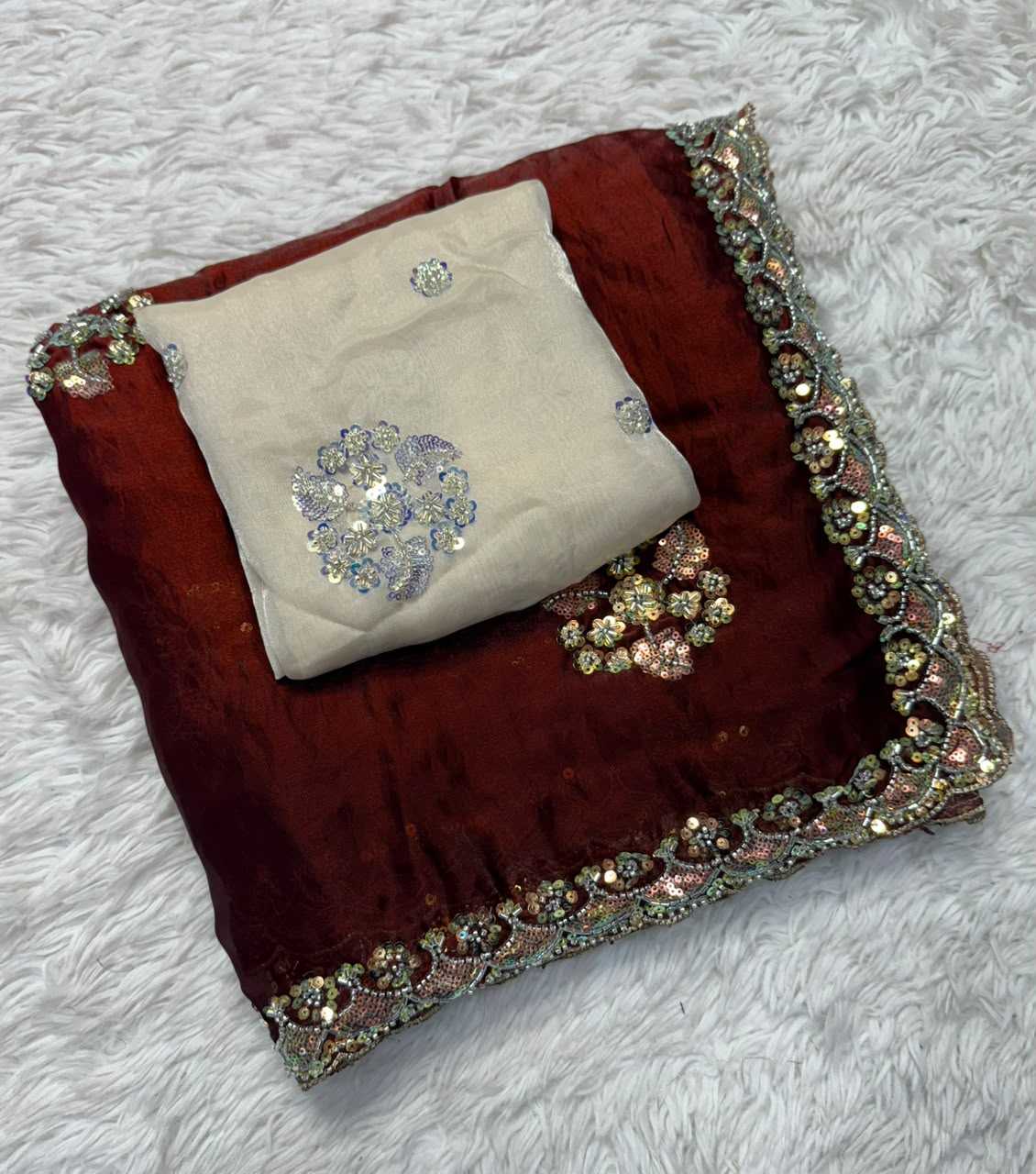 Fendy Sequin Saree
