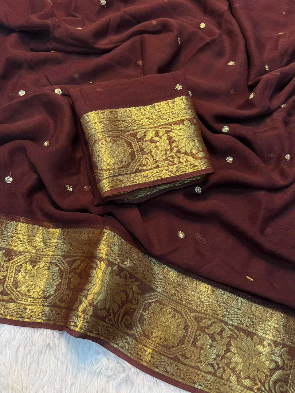 Georgette Designer Saree