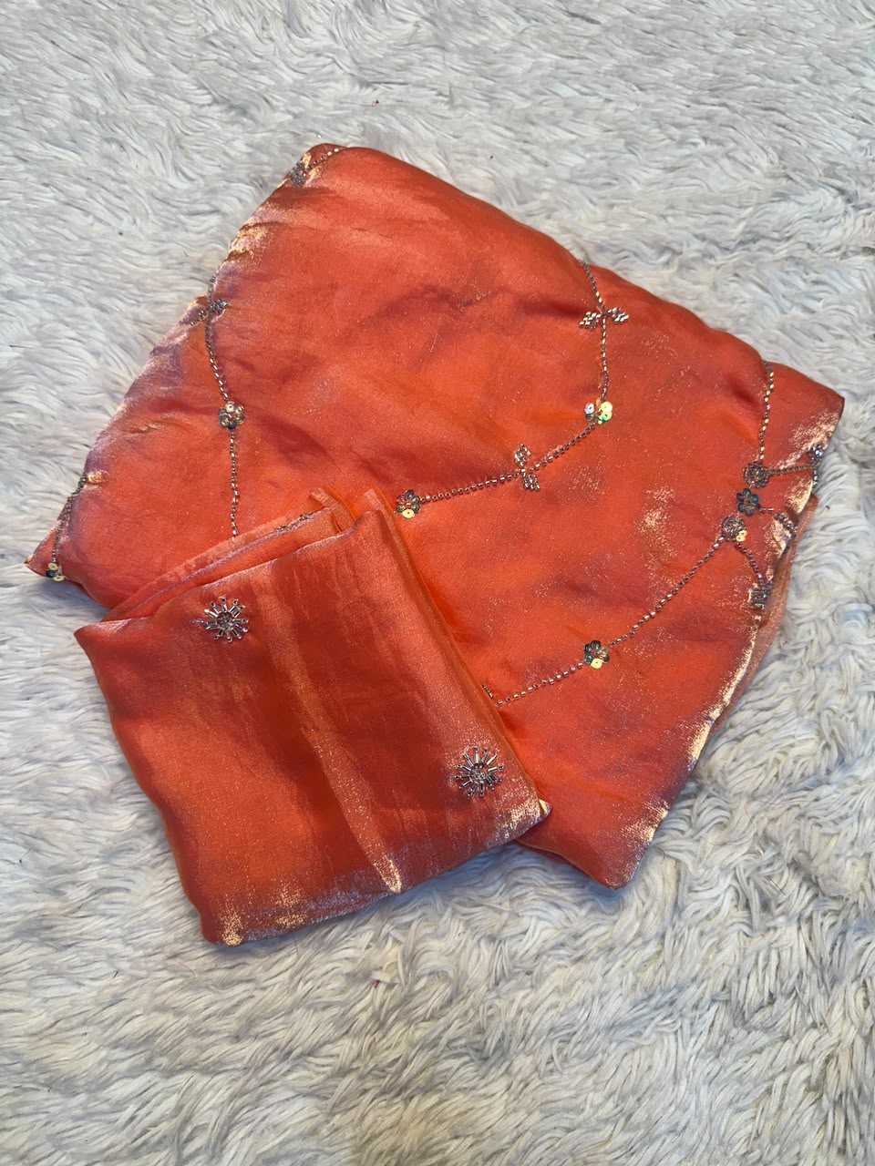 Space Silk Designer Saree
