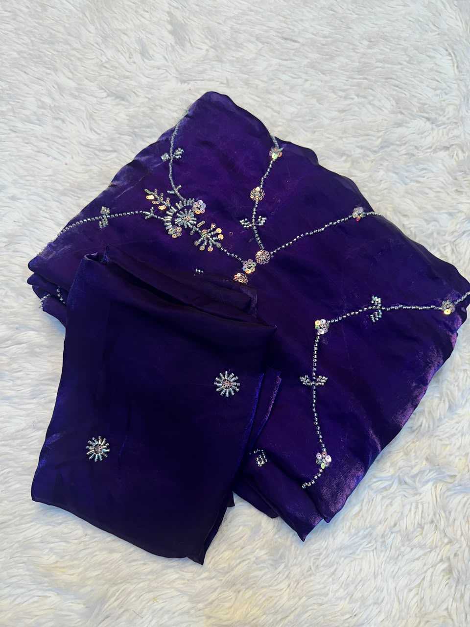 Space Silk Designer Saree