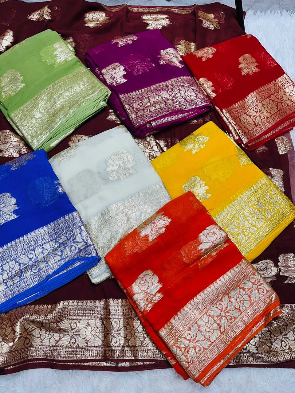 Georgette Saree