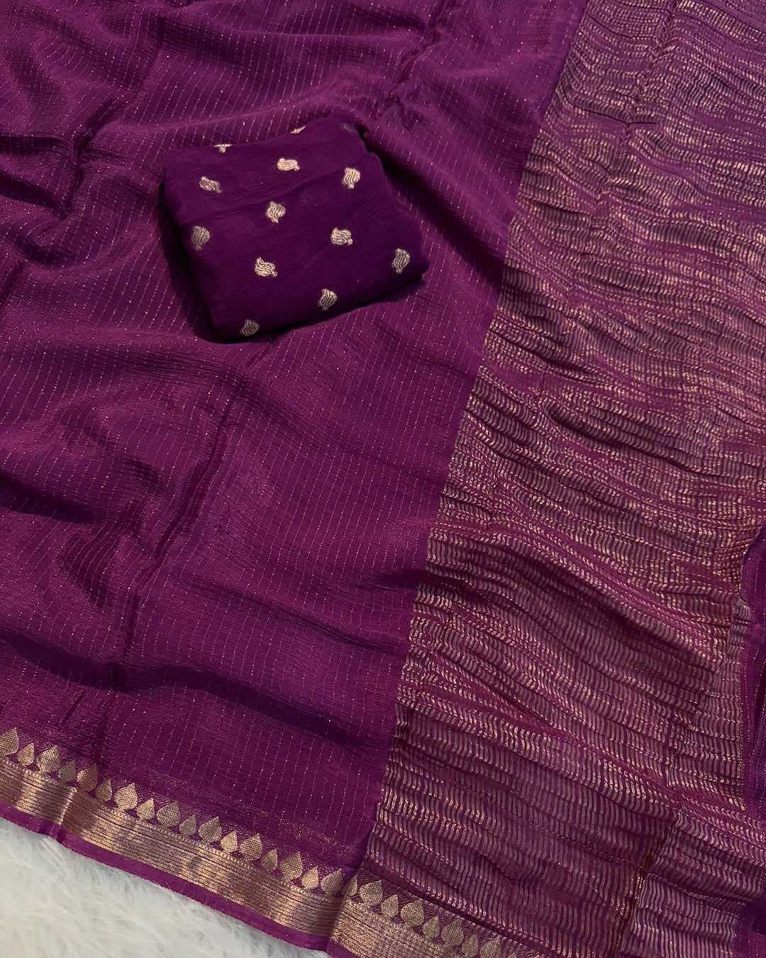 Ishani Viscose Designer Saree