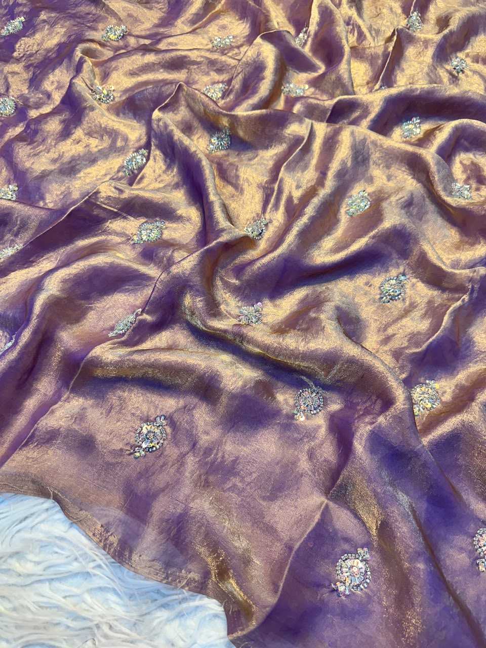 Kajal Satin Designer Saree