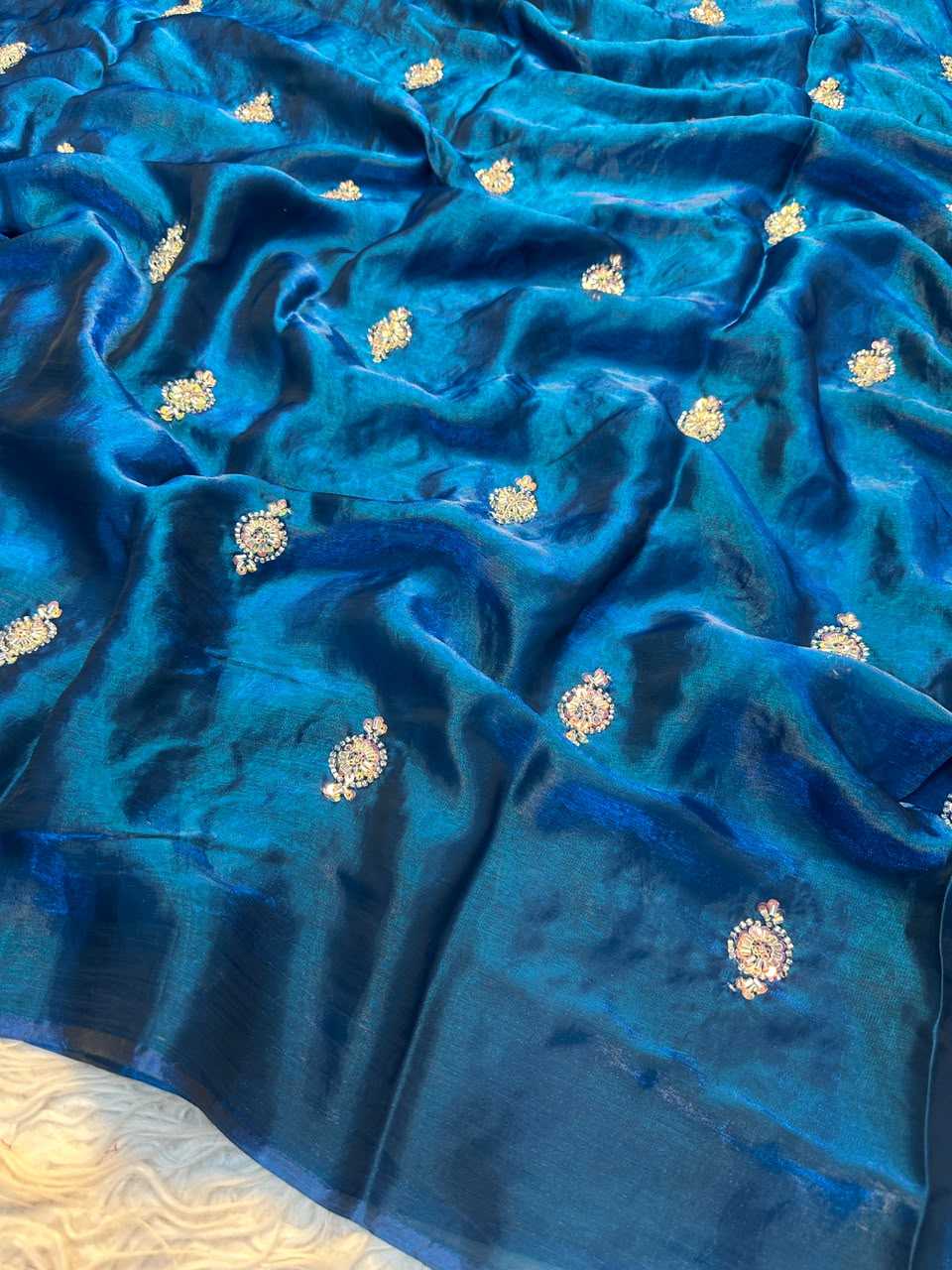 Kajal Satin Designer Saree