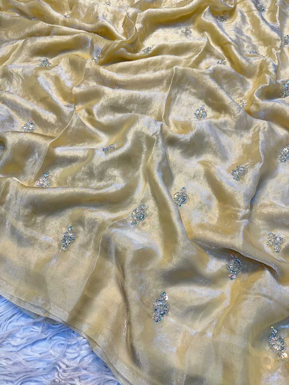 Kajal Satin Designer Saree