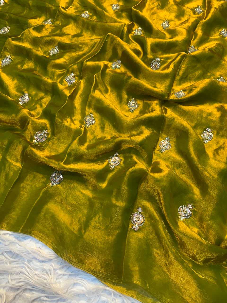 Kajal Satin Designer Saree