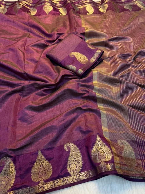 Kalpna Tussar Silk Saree