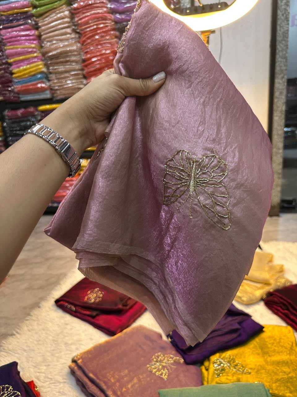Kashvi Space Silk Soft Saree