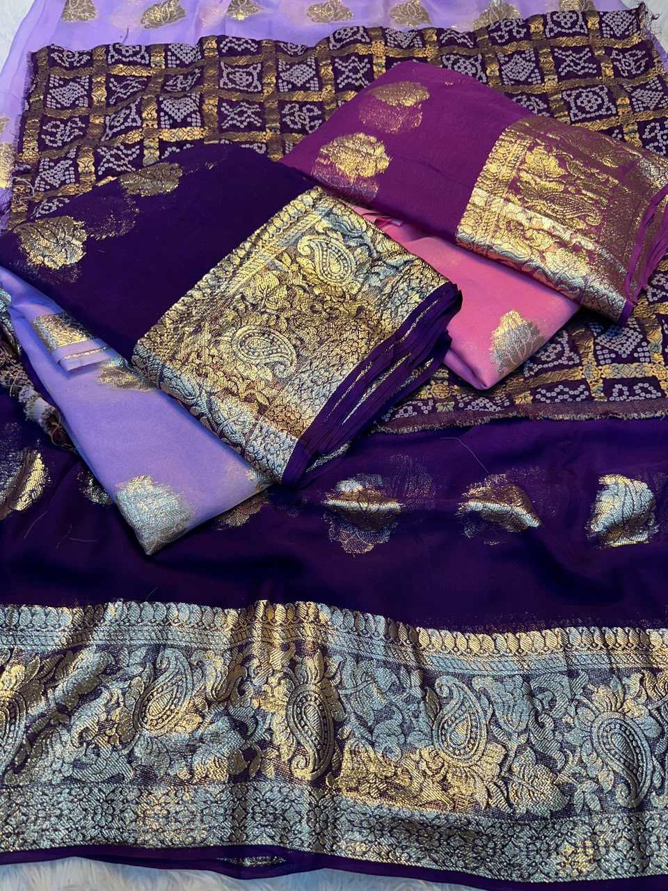 Kriti Premium Georgette Designer Saree