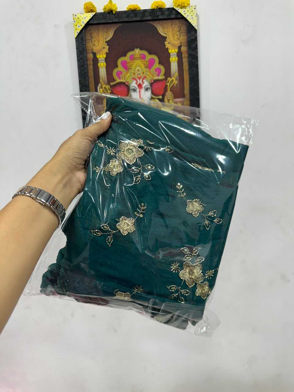 Lavanya Soft Cursh Printed Saree