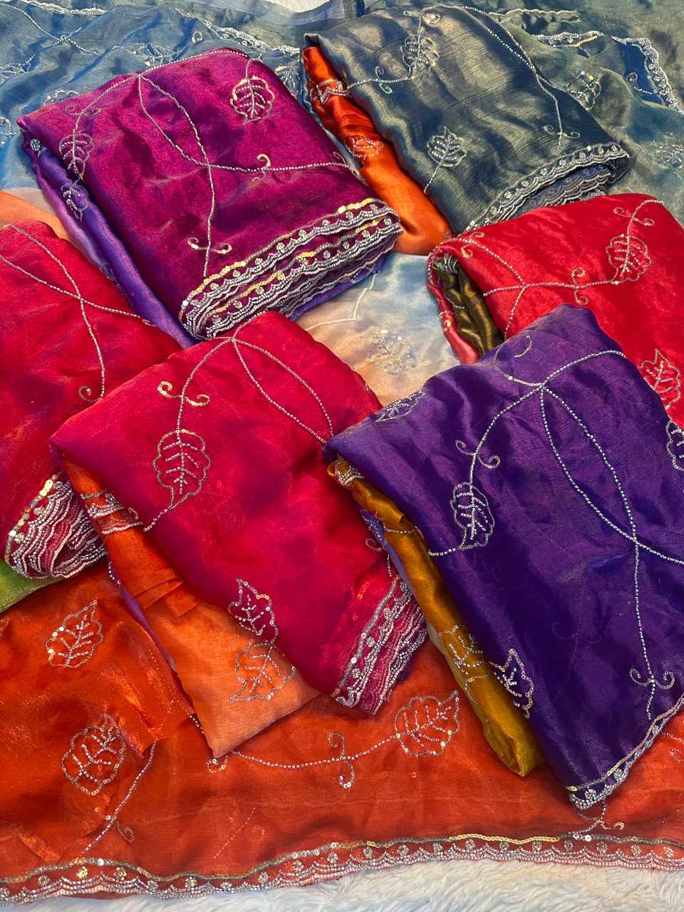 Space Silk Designer Saree