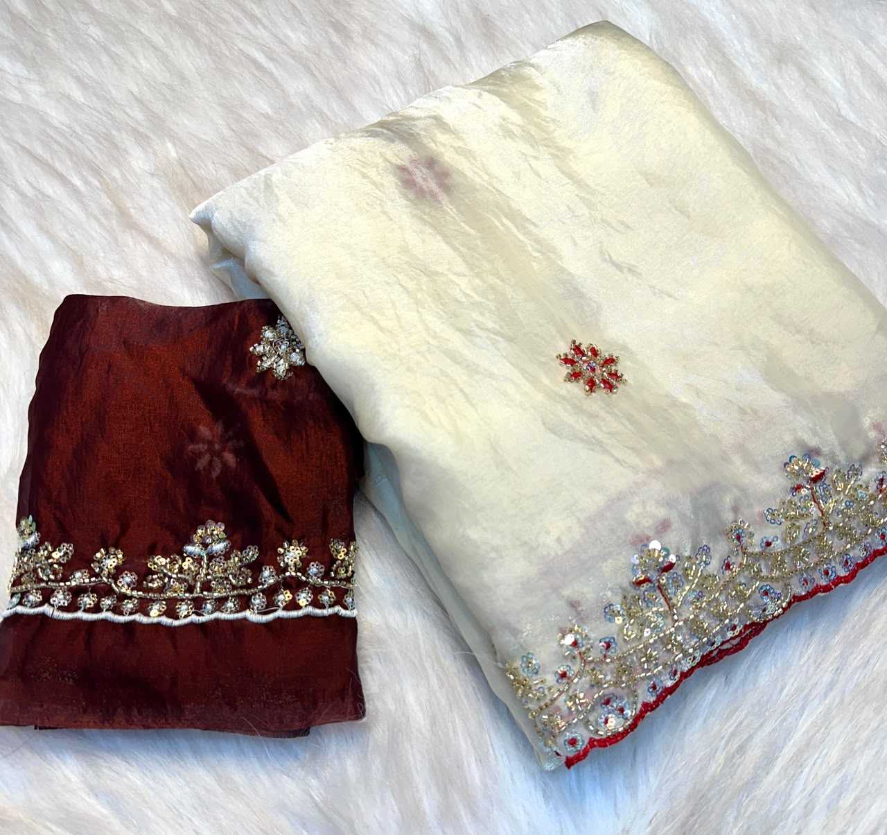 Space Silk Designer Saree