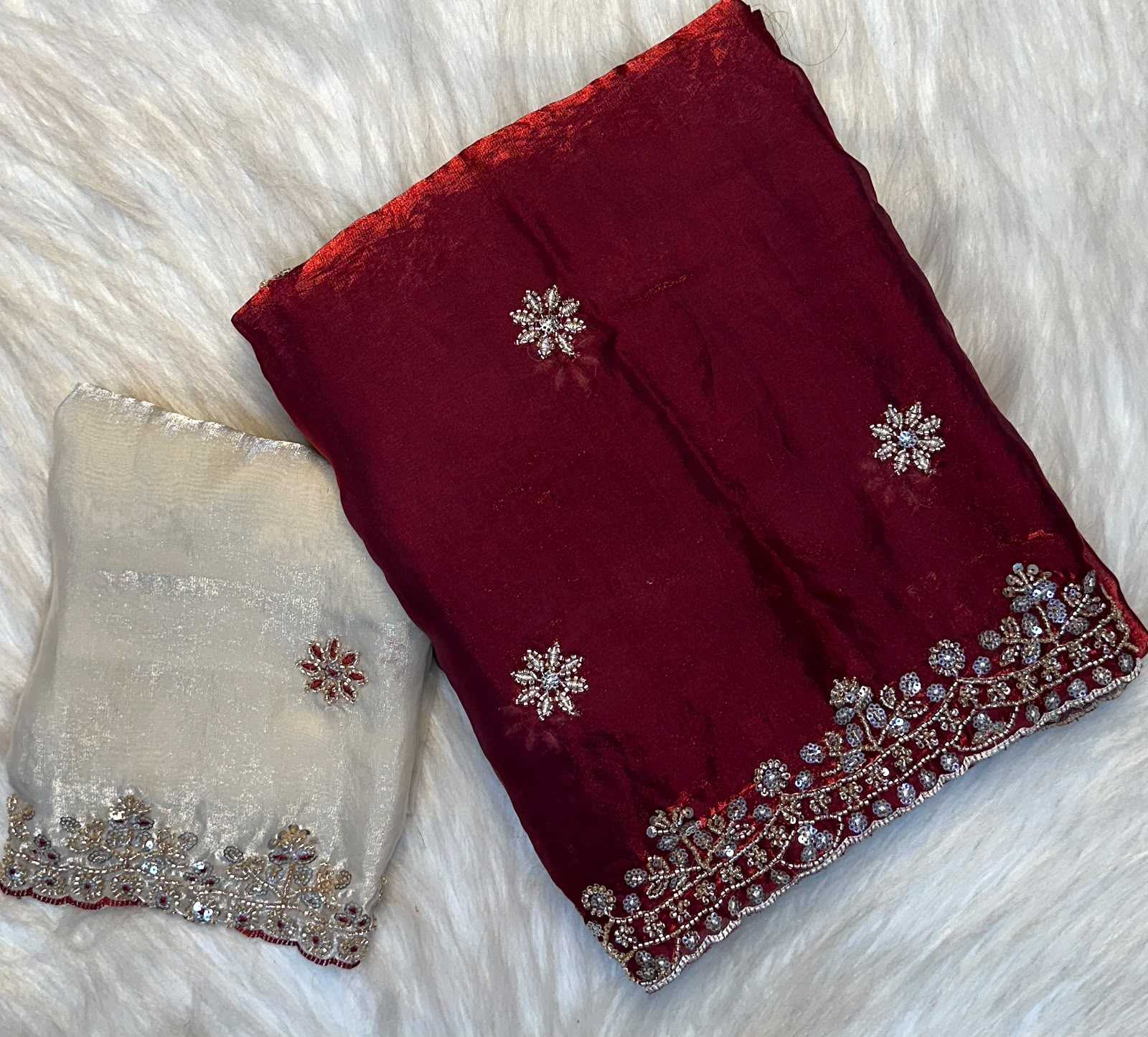 Space Silk Designer Saree
