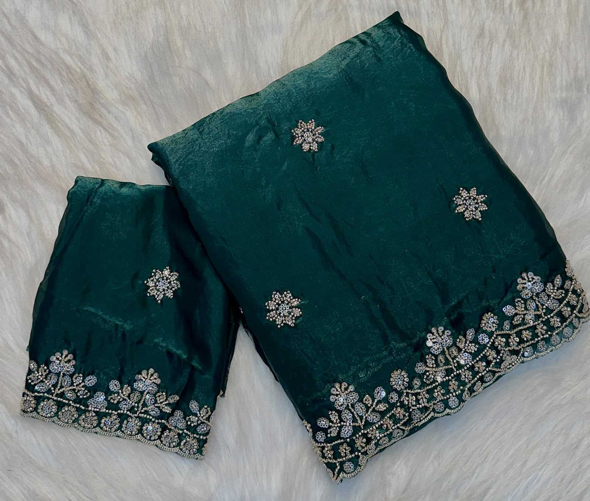 Space Silk Designer Saree