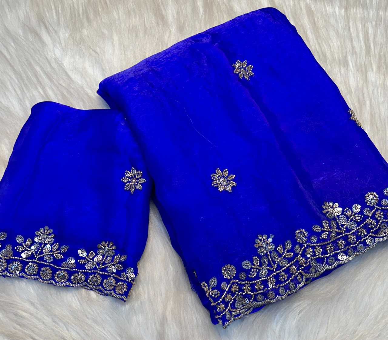 Space Silk Designer Saree