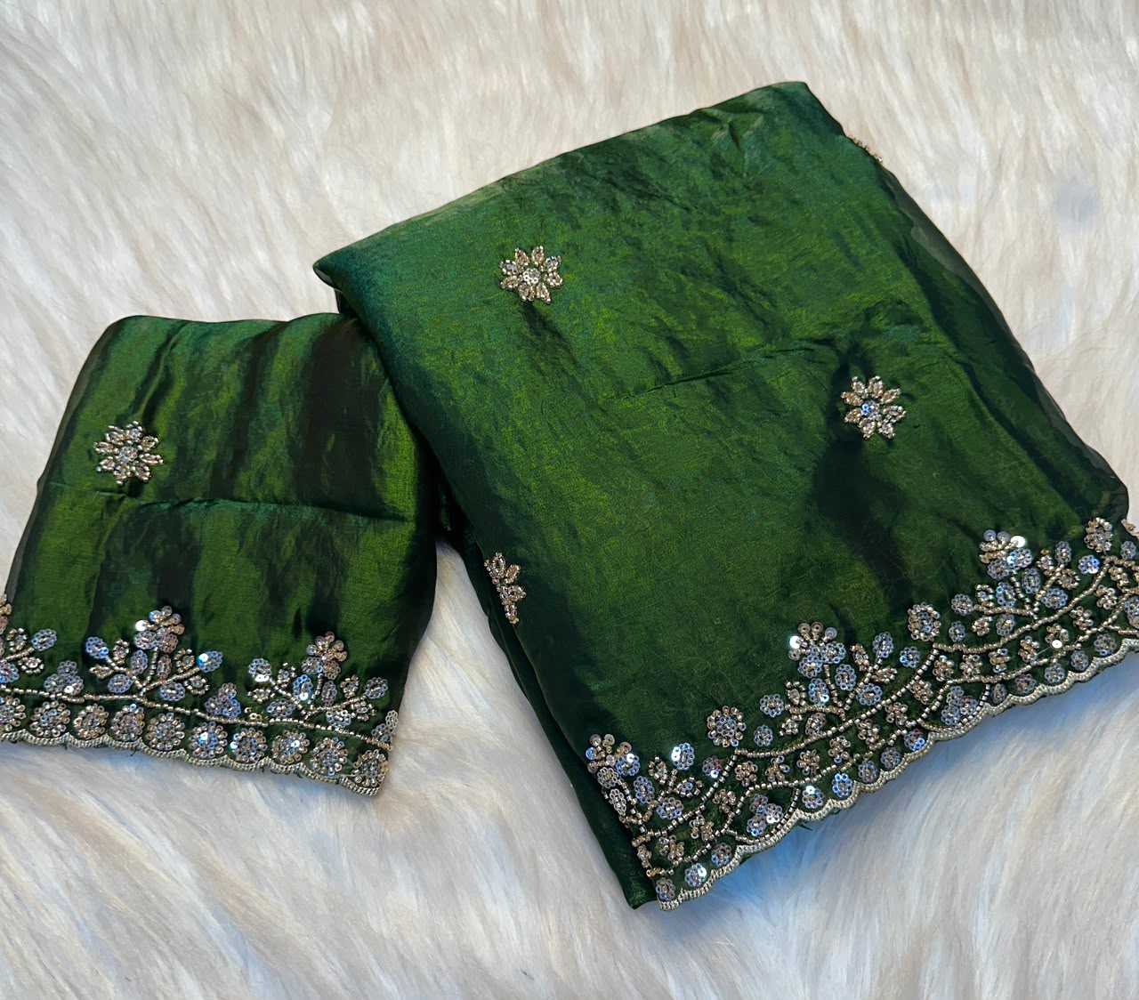 Space Silk Designer Saree