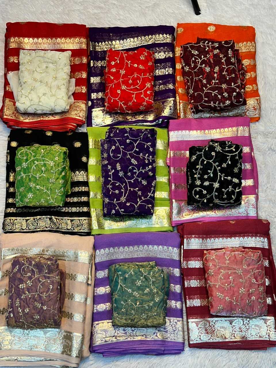Georgette Saree
