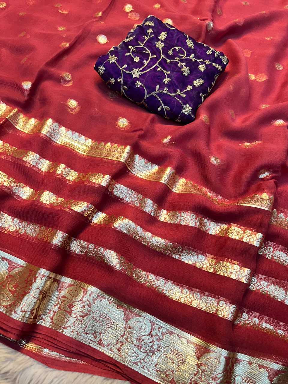Georgette Saree