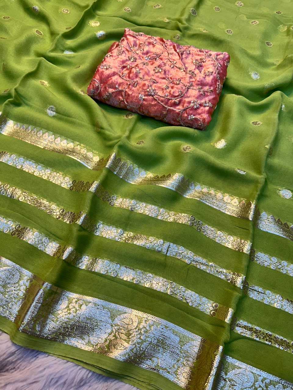 Georgette Saree