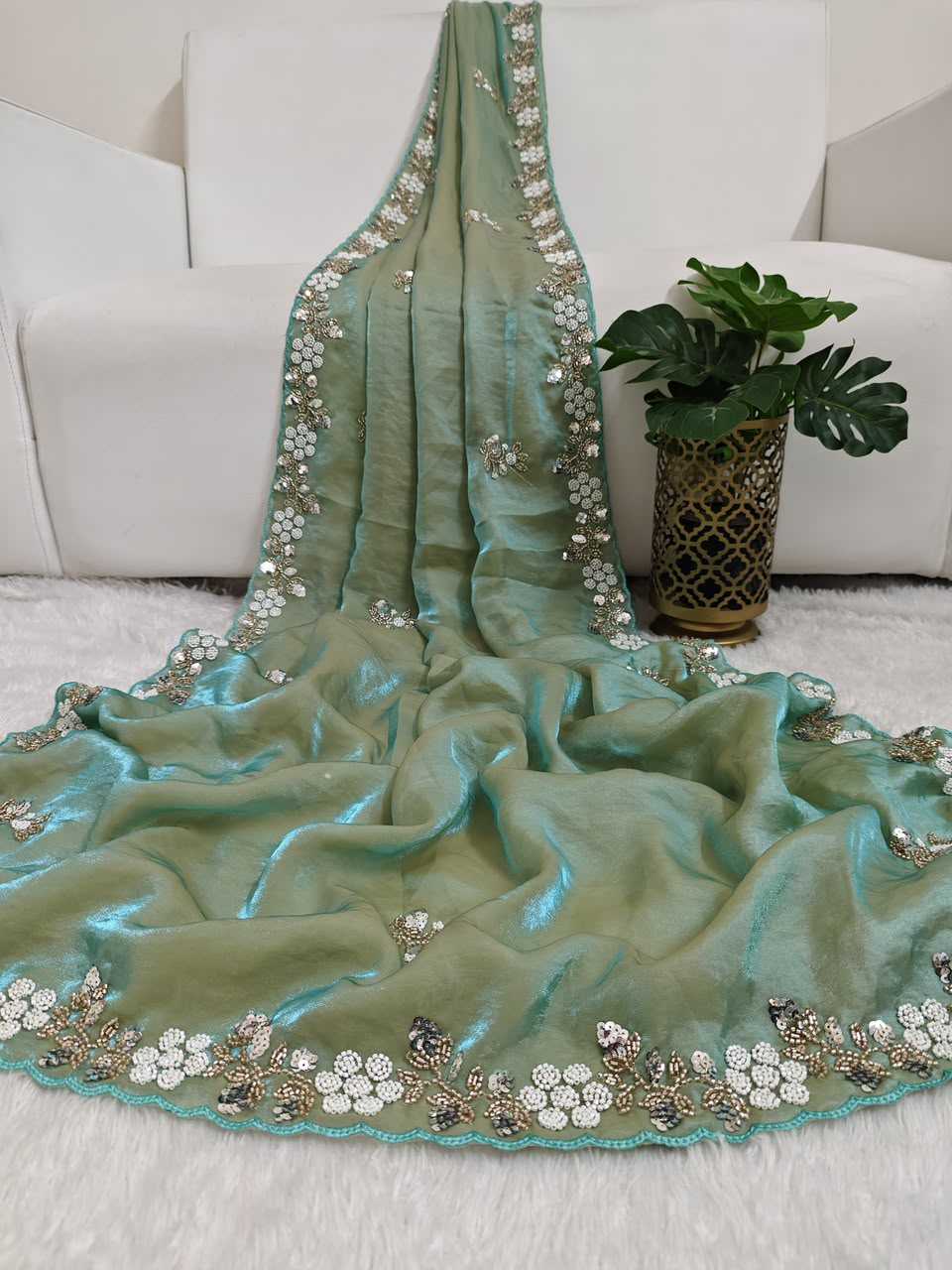 Satin Fancy Saree