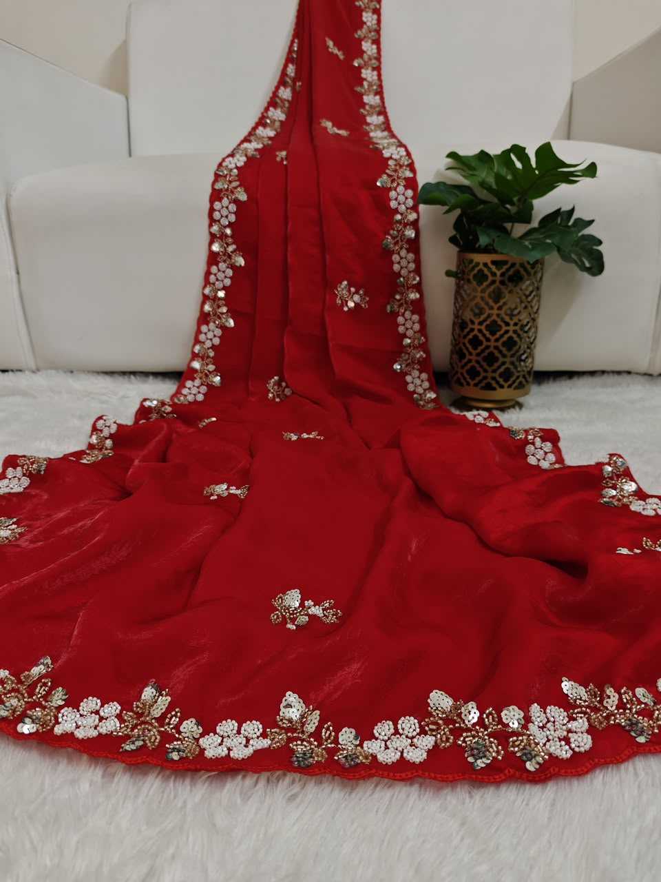 Satin Fancy Saree