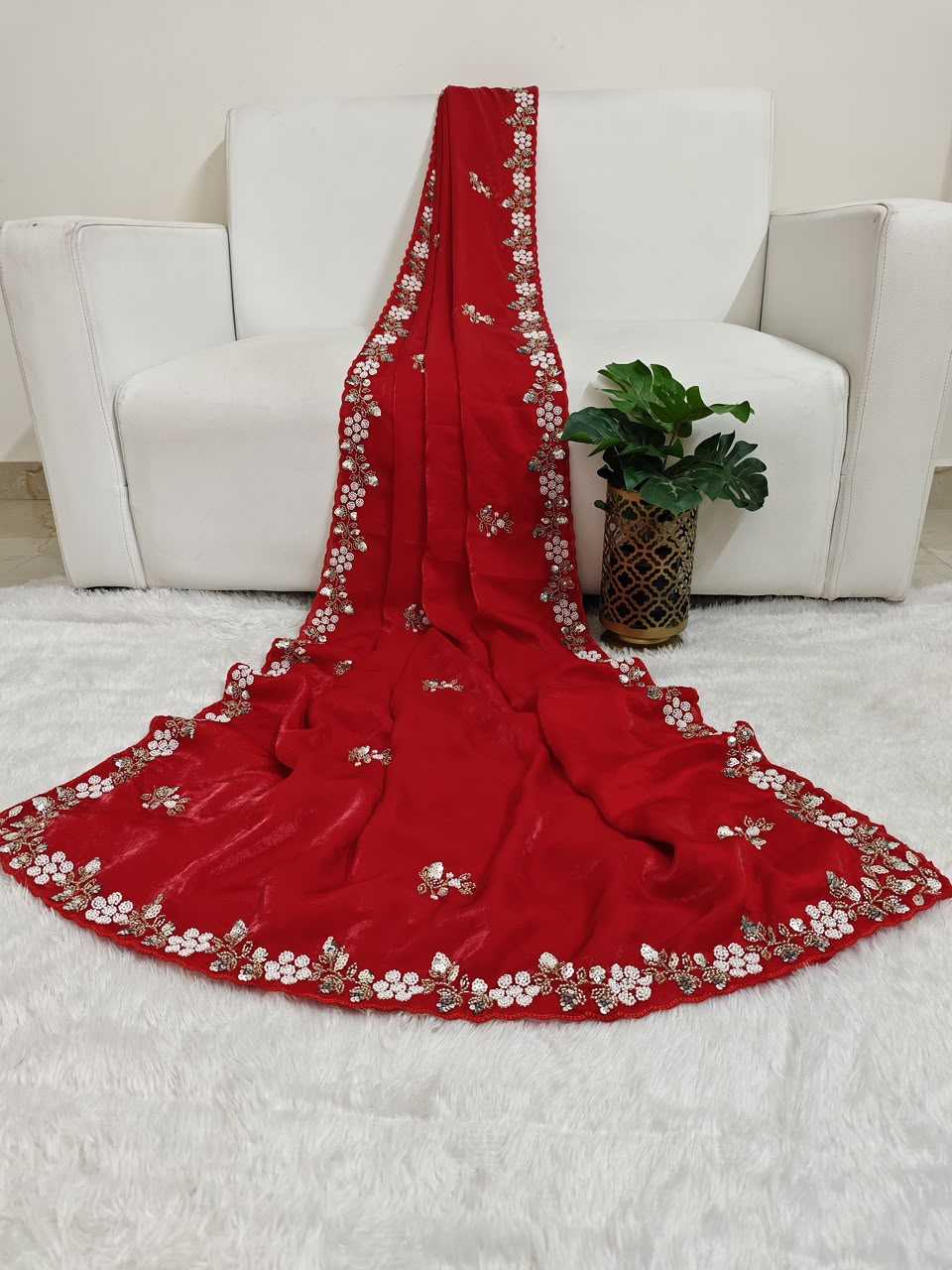 Satin Fancy Saree