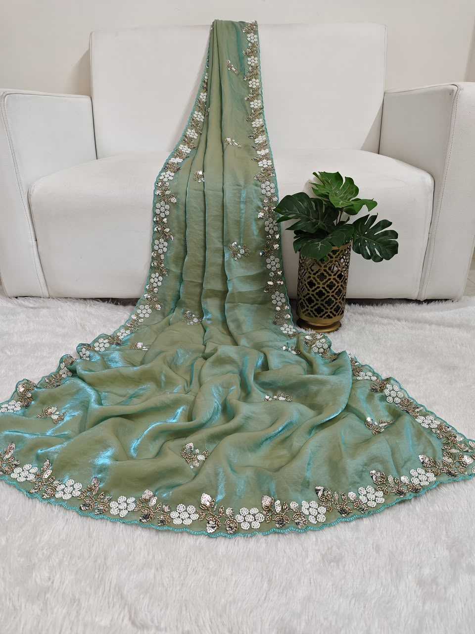 Satin Fancy Saree