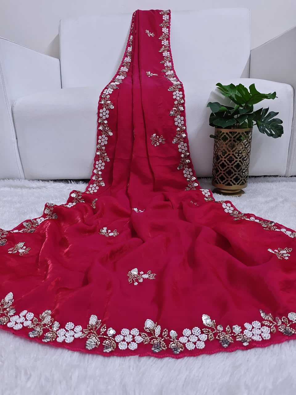 Satin Fancy Saree