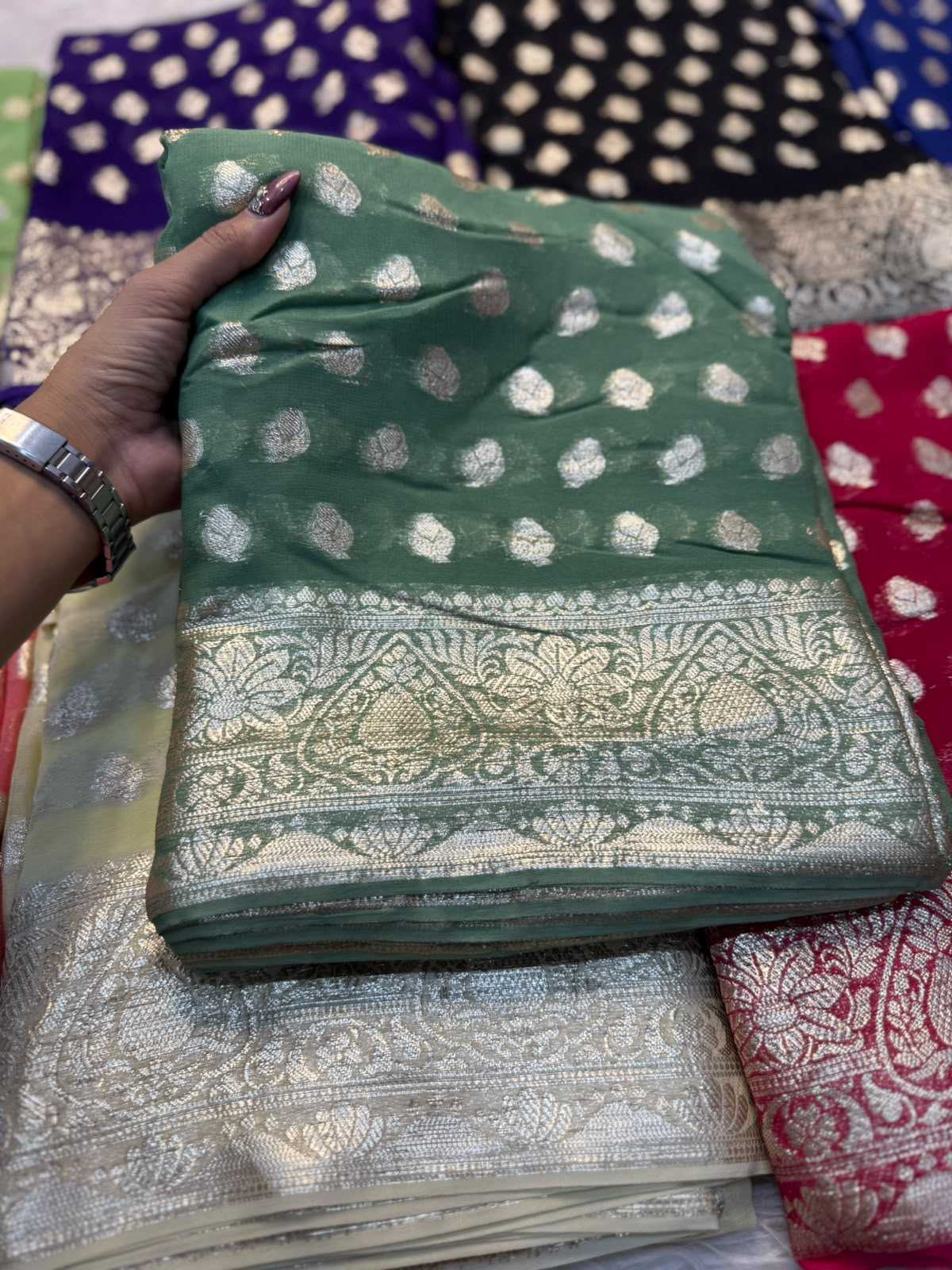 Georgette Designer Saree