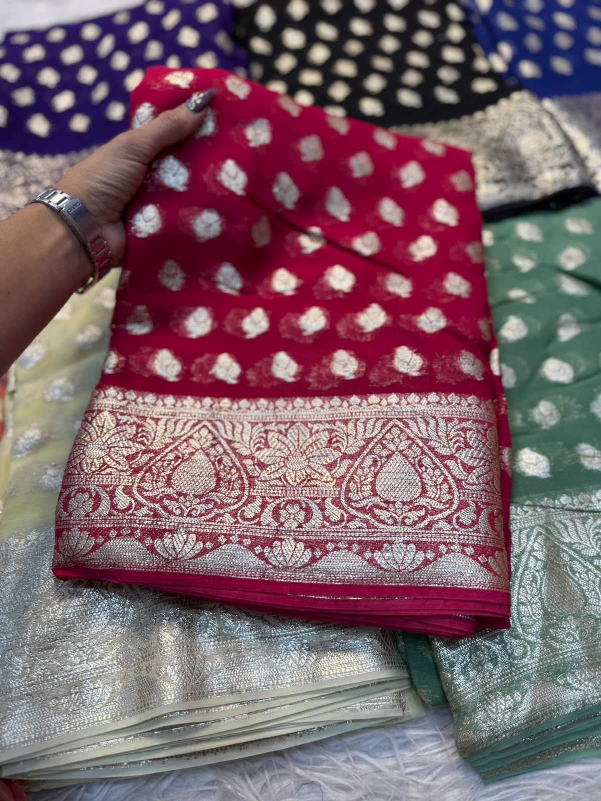 Georgette Designer Saree
