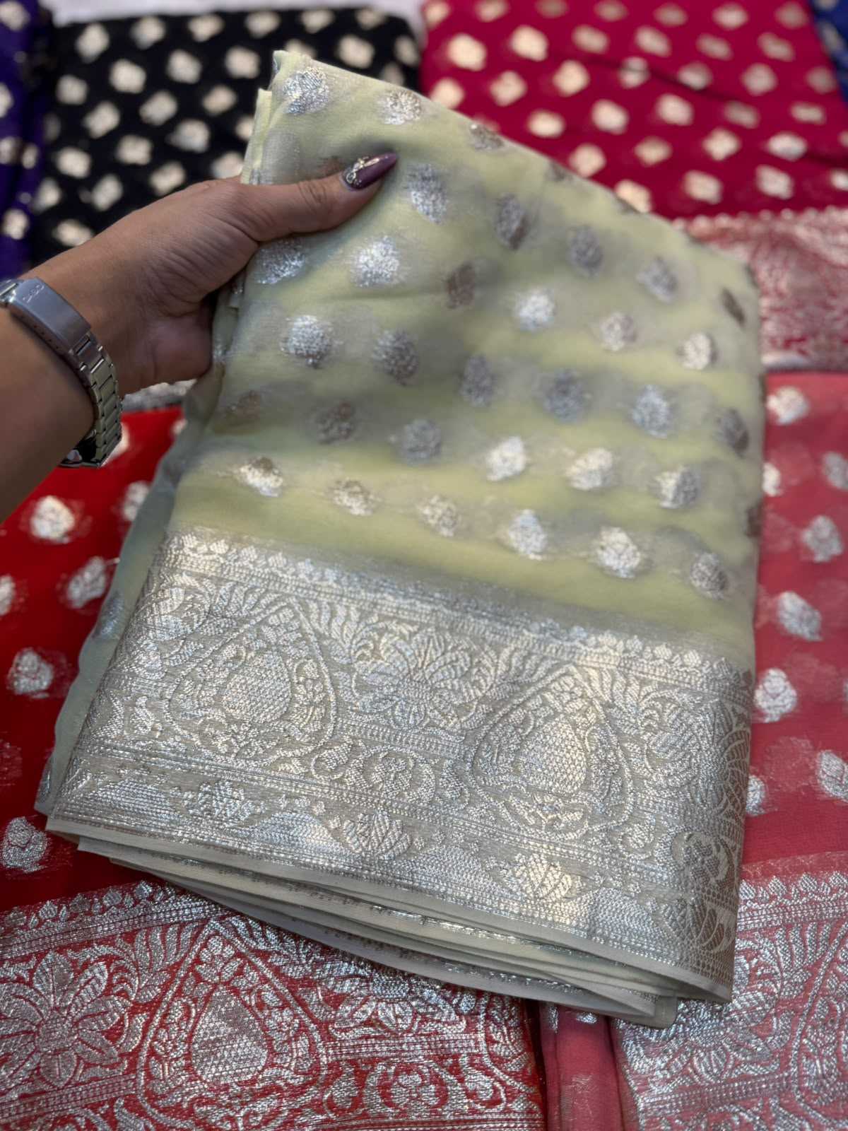 Georgette Designer Saree